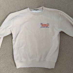 PrettyLittleThing Cream Sweatshirt